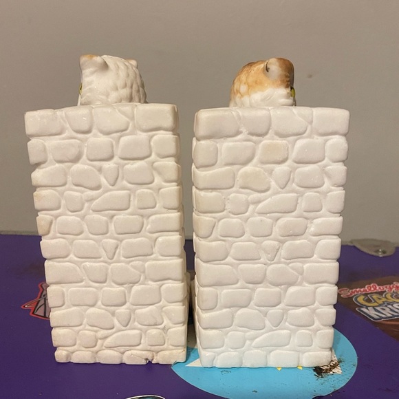 Vintage Owl Sandstone Bookends - Picture 4 of 5